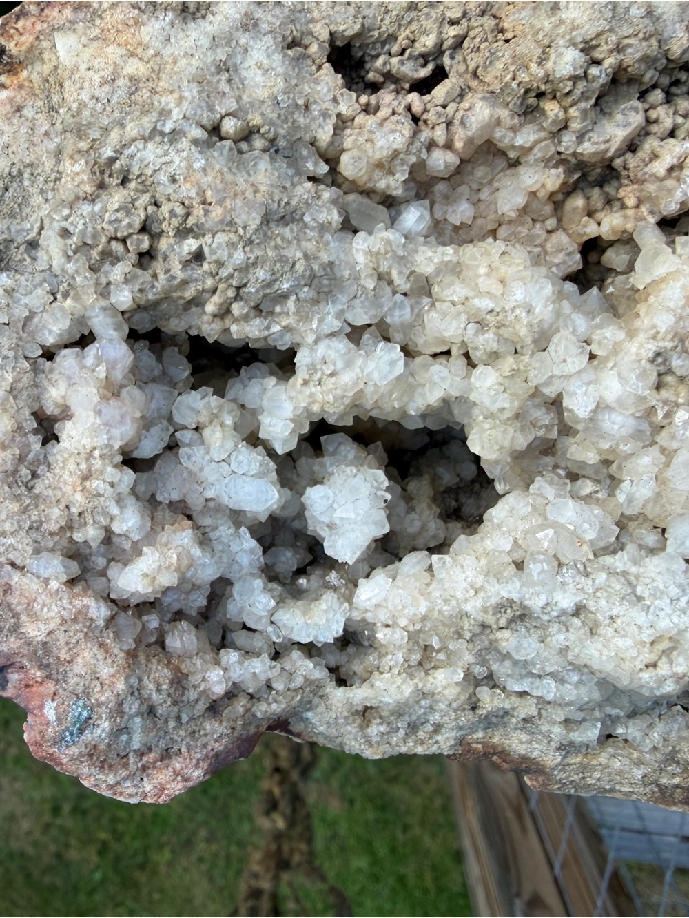 Large Druzy Crystal Geode - Picture 9 of 10